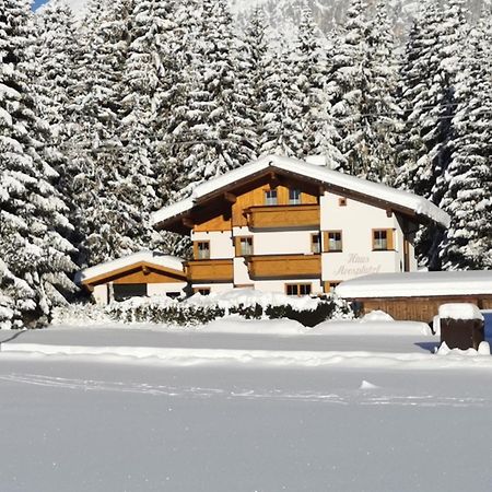Apartament Haus Moosplatzl Leutasch Zewnętrze zdjęcie